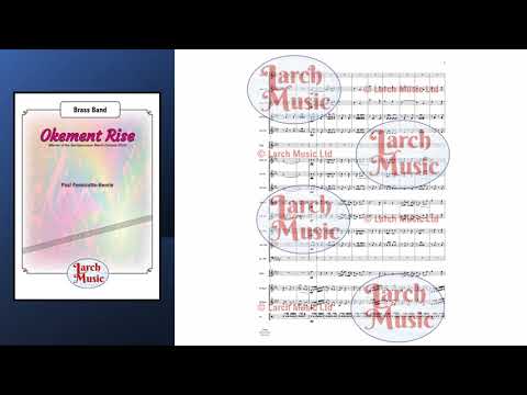 Okement Rise (Concert March - Winner of the Bandamonium March Contest 2024) (Paul Pennicotte-Henrie) - Brass Band Full Score and Parts - LM489