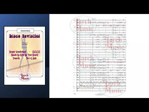 Disco Revisited (Various arr. by David Beal - Concert Band Full Score & Parts - LMAM109 - DOWNLOAD ONLY