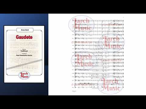 Gaudete - Brass Band - LM389