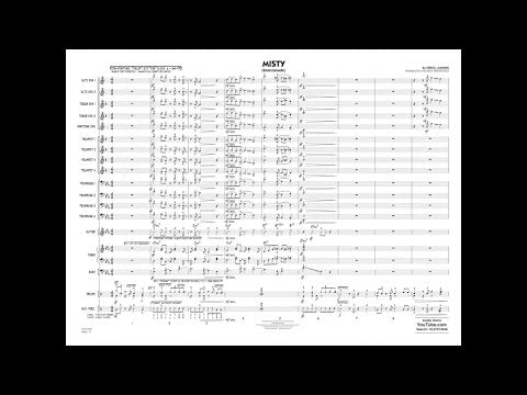 Misty (Emocionado) (Jazz Ensemble - Score and Parts)