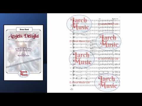 Angels Delight (Various arr. by Paul Pennicotte-Henrie) - Brass Band Sheet Music Full Score & Parts - LM689