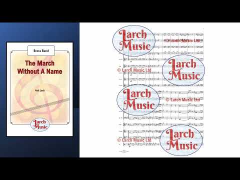 The March Without A Name - Brass Band - LM554