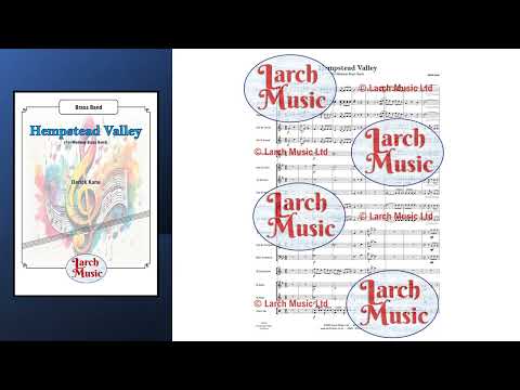 Hempstead Valley - Brass Band Sheet Music Full Score & Parts - LM555
