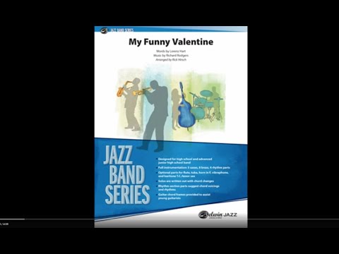 My Funny Valentine (Jazz Ensemble - Score and Parts)