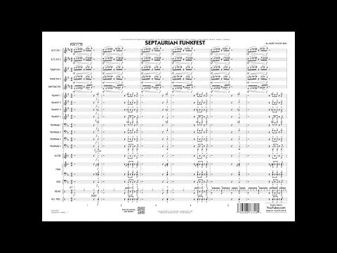 Septaurian Funkfest (Jazz Ensemble - Score and Parts)