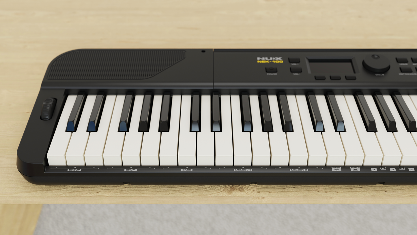 NUX - NEK-100 61-Key Portable Keyboard
