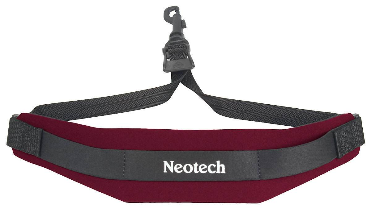 Neotech Soft Sax Strap - Wine Regular with Swivel hook