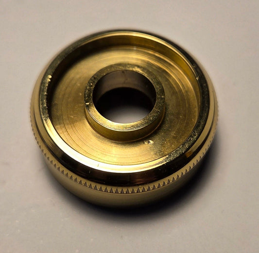 Geneva Cardinal Valve Top Cap - Gold - Cornet / Tenor Horn / Flugel Horn