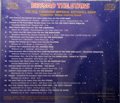 The DUT Yorkshire Imperial Rothwell Band - Beyond The Stars - Brass Band CD