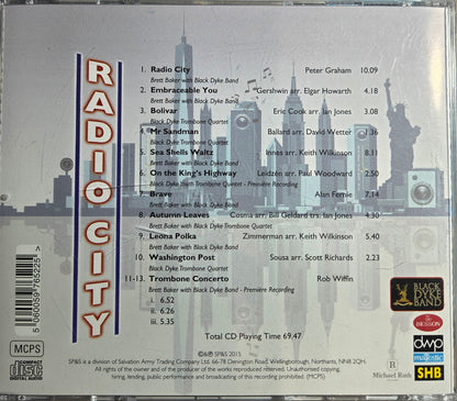 Brett Baker & Black Dyke Band - Radio City - Brass Band CD