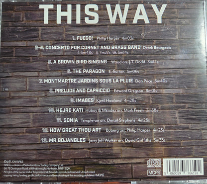 Tom Hutchinson & Cory Band - This Way - Brass Band CD