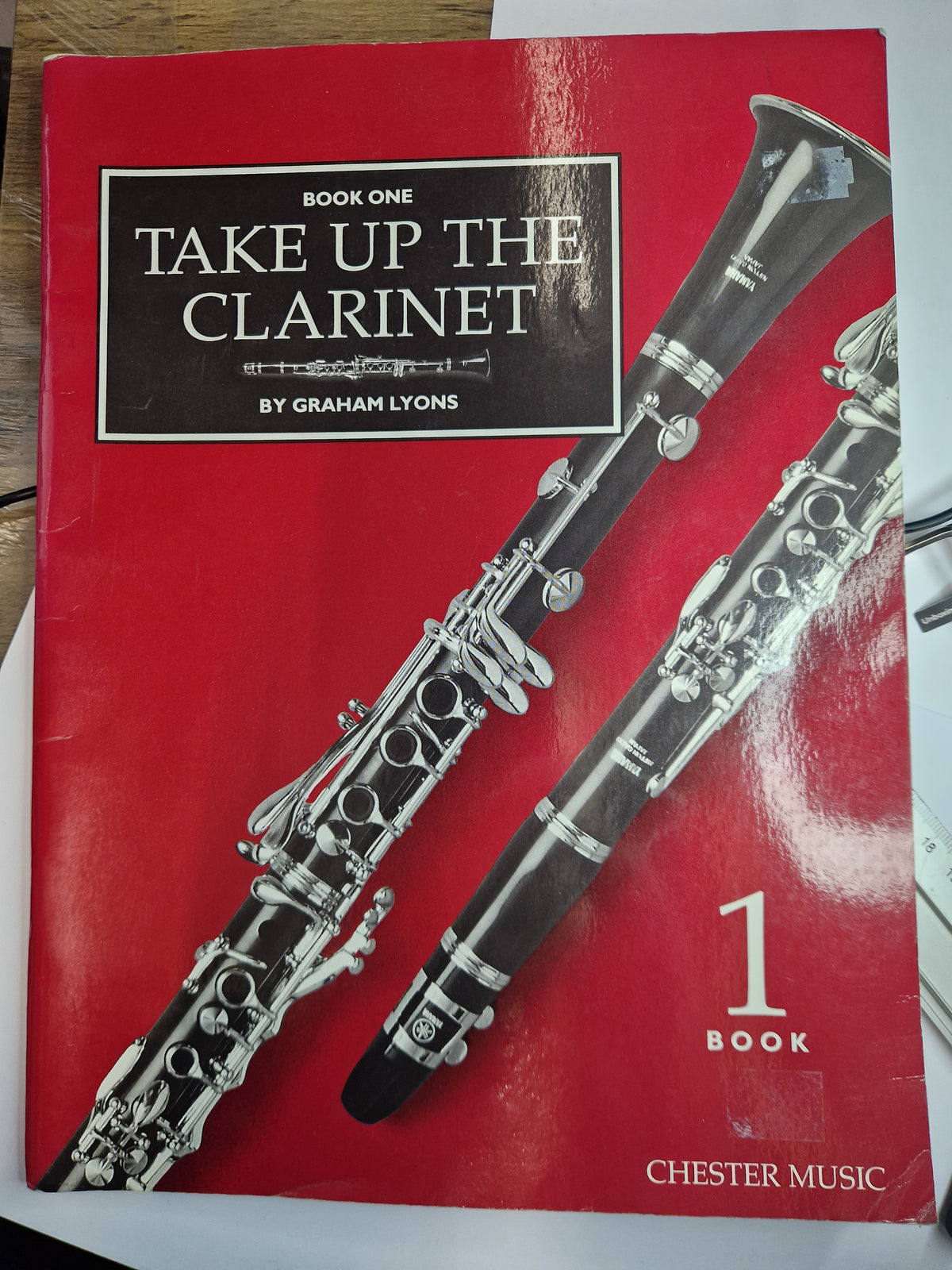 Take Up The Clarinet - Book 1 - Graham Lyons - Preloved Clarinet Music