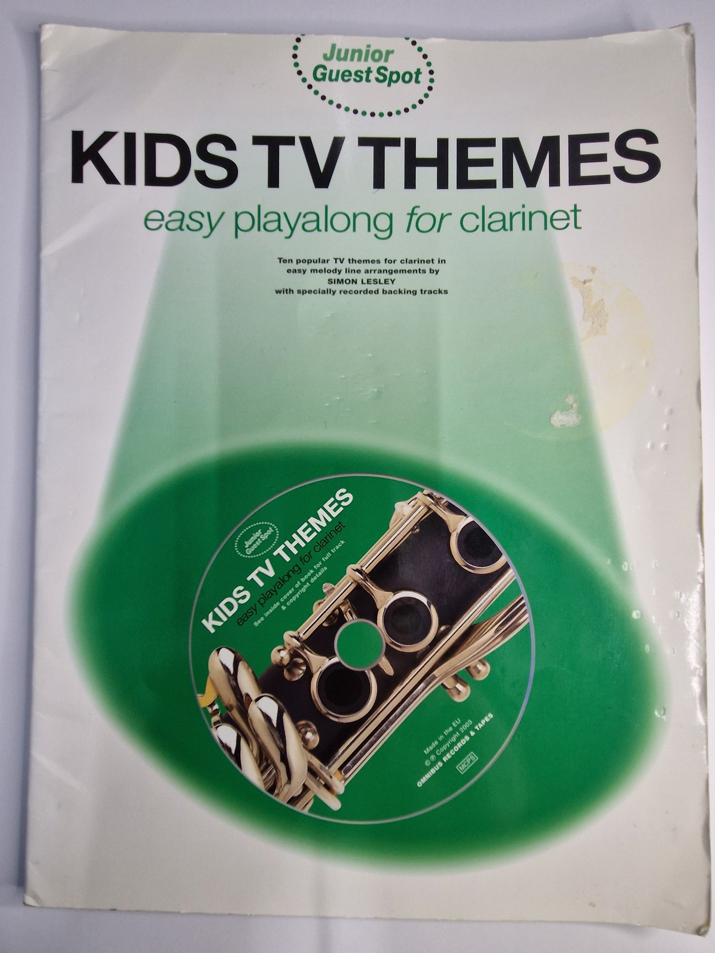Junior Guest Spot - Kids TV Themes - Preloved Clarinet Music