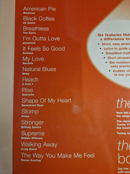 Junior Guest Spot - Chart Hits - Preloved Clarinet Music