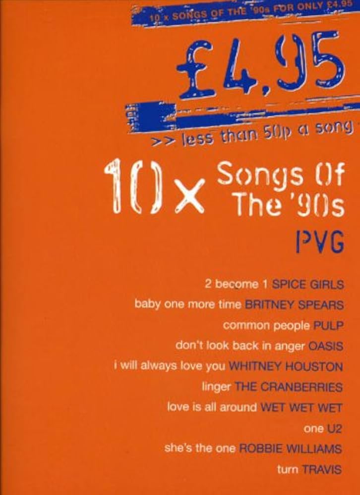 10 x Songs of The 90's - PVG