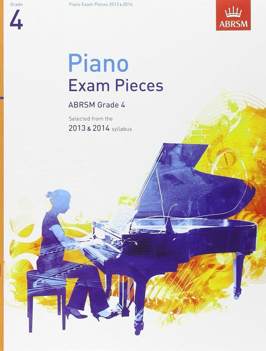 Piano Exam Pieces 2013 & 2014, ABRSM Grade 4: Selected from the Syllabus 2013 & 2014 (ABRSM Exam Pieces)