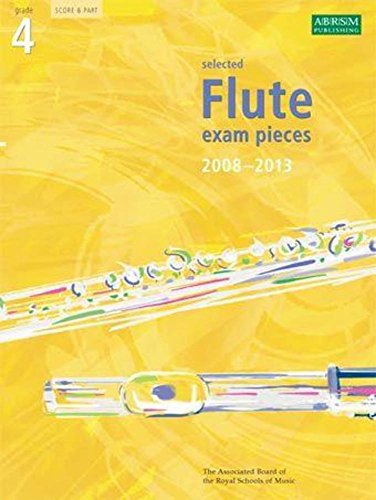 Selected Flute Exam Pieces 2008-2013 - Flute & Piano - Grade 4