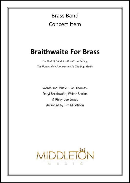 Braithwaite For Brass - Brass Band - MM013