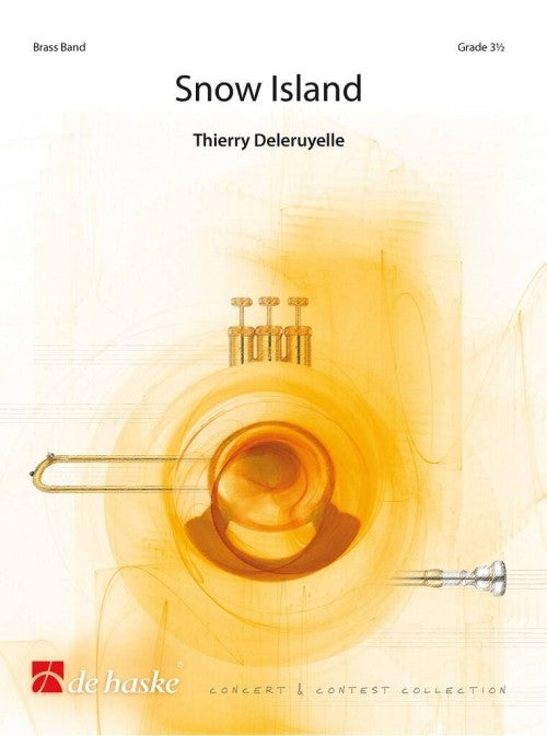 Snow Island (Thierry Deleruyelle) - Brass Band (SCORE ONLY)