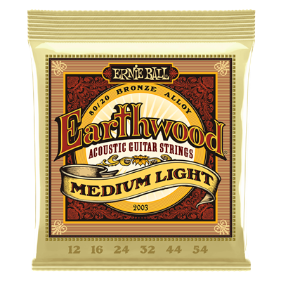Ernie Ball Earthwood 2002 80/20 Bronze Medium/Light 12-54
