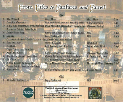 Wingates Band - From Fifes to Fanfares and Fame - Brass Band CD