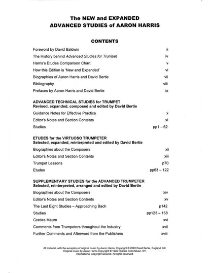 Advanced Studies of Aaron Harris Reinterpreted by David Bertie By Aaron Harris