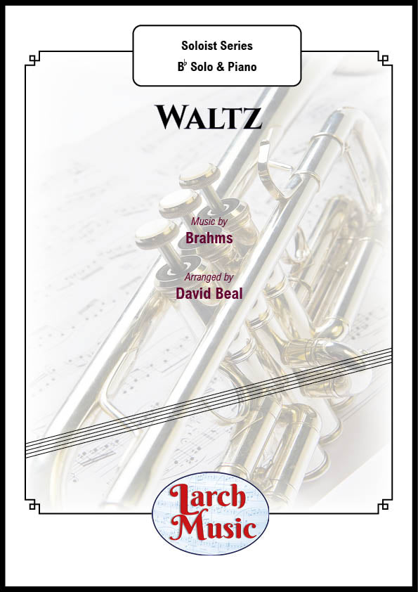 Waltz (Brahms arr. by David Beal) - Bb Instrument & Piano - LM081