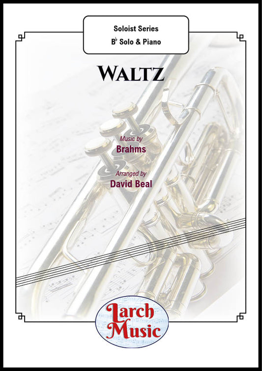 Waltz (Brahms arr. by David Beal) - Bb Instrument & Piano - LM081