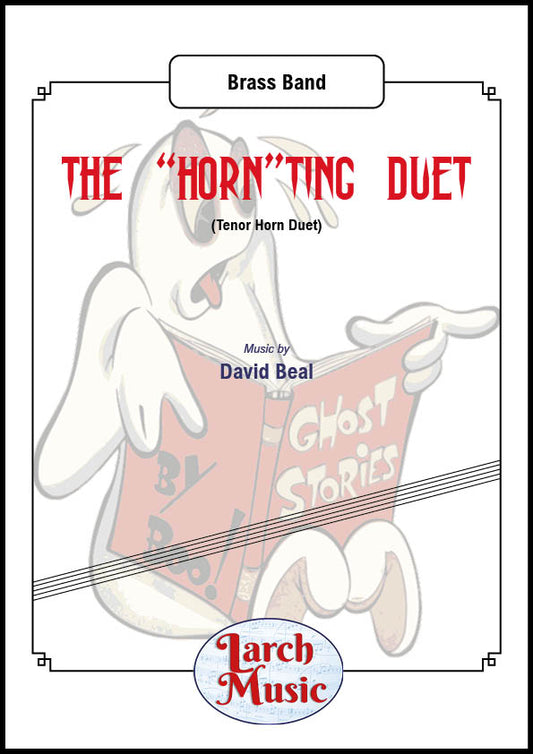 The Hornting Duet - Eb Tenor Horn Duet & Brass Band Sheet Music Full Score & Parts - LM103