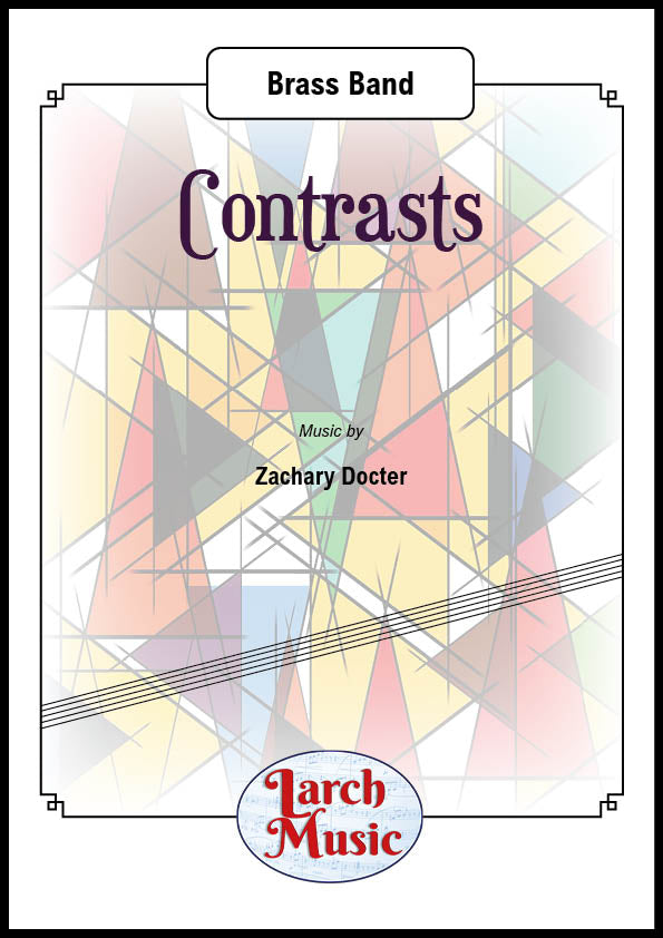 Contrasts - Brass Band Sheet Music Full Score & Parts - LM354