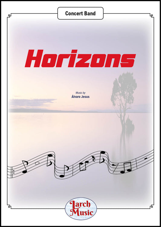 Horizons - Symphonic Wind Band Sheet Music Full Score & Parts - LM862