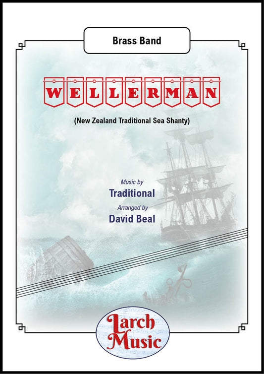 Wellerman, The (Traditional arr. by David Beal) - Brass Band Full Score and Parts - LM863