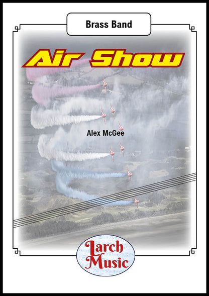 Air Show - Brass Band Sheet Music Full Score & Parts - LM889