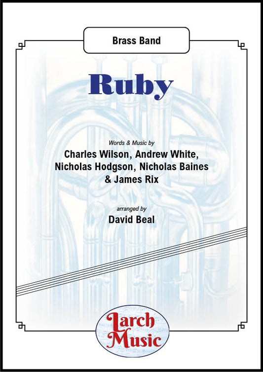 Ruby - Brass Band Sheet Music Full Score & Parts - LMAM044