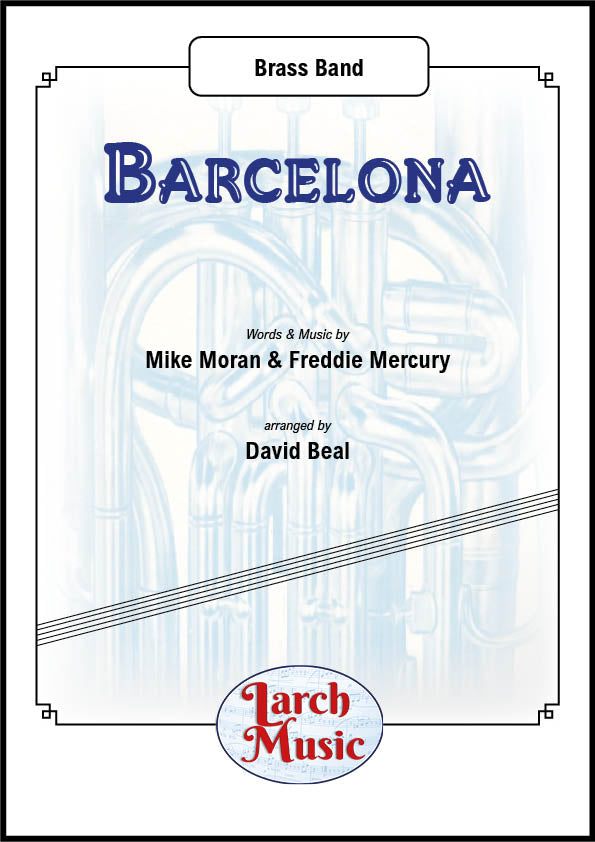 Barcelona - Vocal Duet or Cornet & Euphonium - Brass Band Sheet Music Full Score & Parts - LMAM054