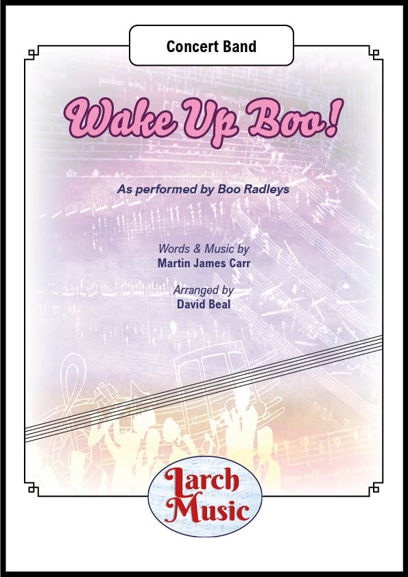 Wake Up Boo! (Martin James Carr arr. by David Beal) - Concert Band Full Score & Parts - LMAM124 - DOWNLOAD ONLY