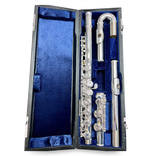 Geneva Academy Curved Head Closed Hole 'C' Flute Outfit