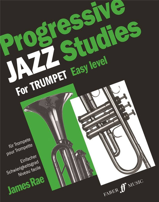 Progressive Jazz Studies for Trumpet Book - Sheet Music Book