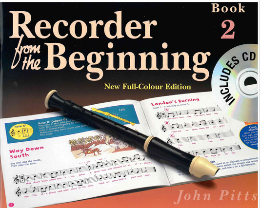 Recorder from The Beginning - Book 2 with CD (John Pitts)