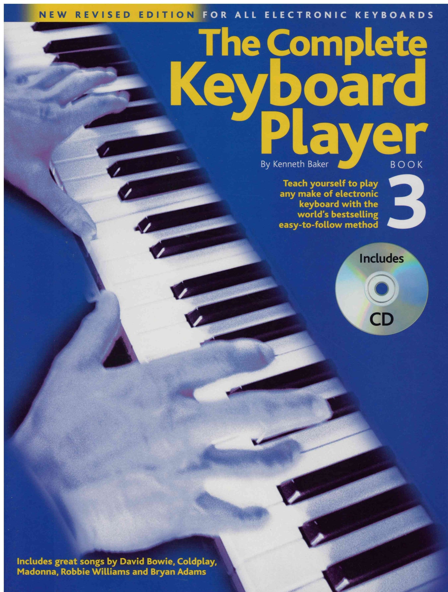 The Complete Keyboard Player Book 3 - Kenneth Baker - Keyboard Tutor Book with CD