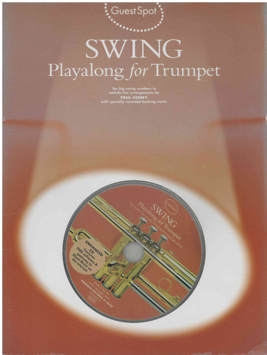 Swing (Guest Spot) - Trumpet Playalong Music Book with CD