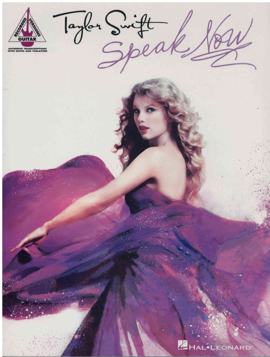 Taylor Swift - Speak Now - Piano/Vocal/Guitar