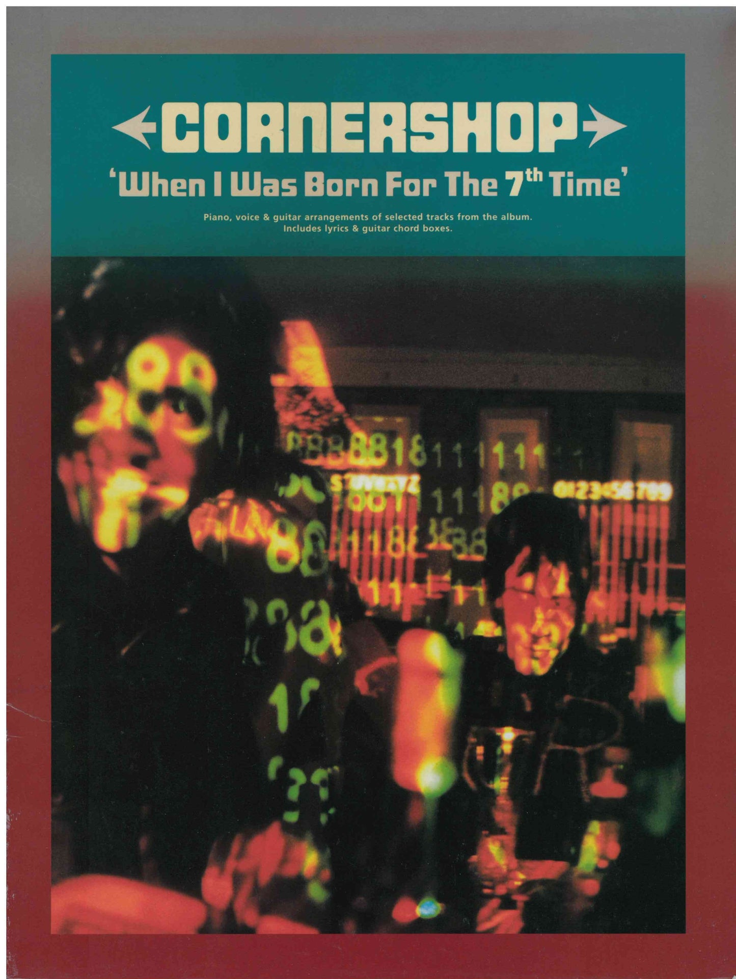 Cornershop - When I Was Born For The 7th Time - Piano/Vocal/Guitar