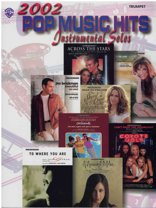 2002 Pop Music Hits - Playalong for Trumpet with CD