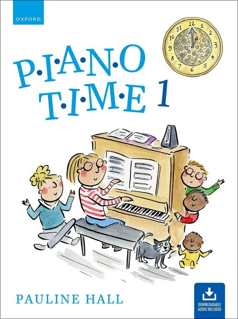Piano Time 1 - Pauline Hall - Piano Tutor Book - Third Edition