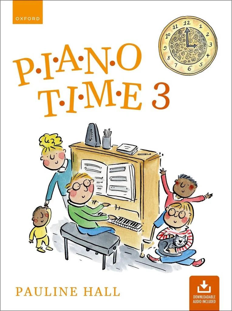Piano Time 3 - Pauline Hall - Piano Tutor Book - Third Edition