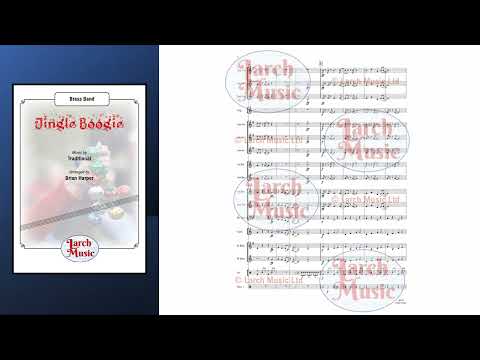 Jingle Boogie (Traditional arr. by Brian Harper) - Brass Band Sheet Music Full Score & Parts - LM425