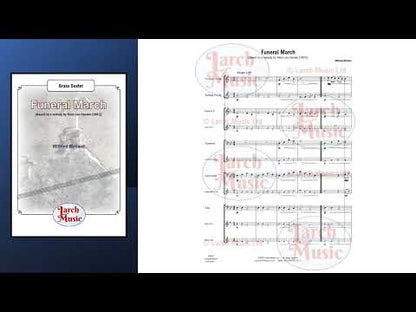 Funeral March - Brass Sextet Sheet Music Full Score & Parts - LM621