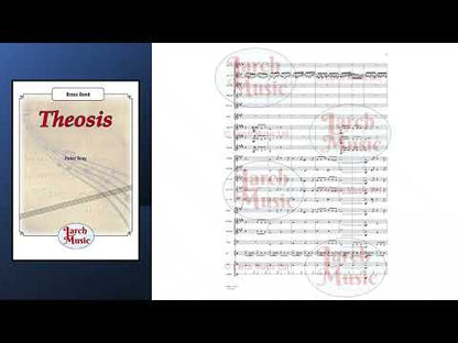 Theosis (Peter Bray) - Brass Band - Full Score & Parts - LM494