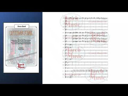 Uptown Funk (Mark Ronson Ft. Bruno Mars arr. by David Beal) - Brass Band Music Full Score & Parts - LMAM100